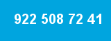922 508 72 41 922 508 72 41